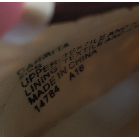 Chaps Women's Carmita Cream Lace Wedges with Ankle Straps; Size 9.5 - Picture 4 of 8